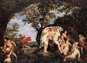 Albani  Francesco Diana and Actaeon oil painting